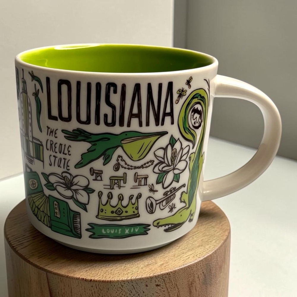 Starbucks Louisiana Creole Been There Series Collection 14oz Coffee Tea Cup Mug